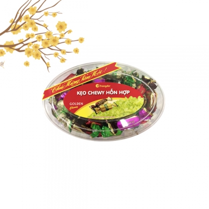KẸO CHEWY HỖN HỢP HỘP OVAN 150g